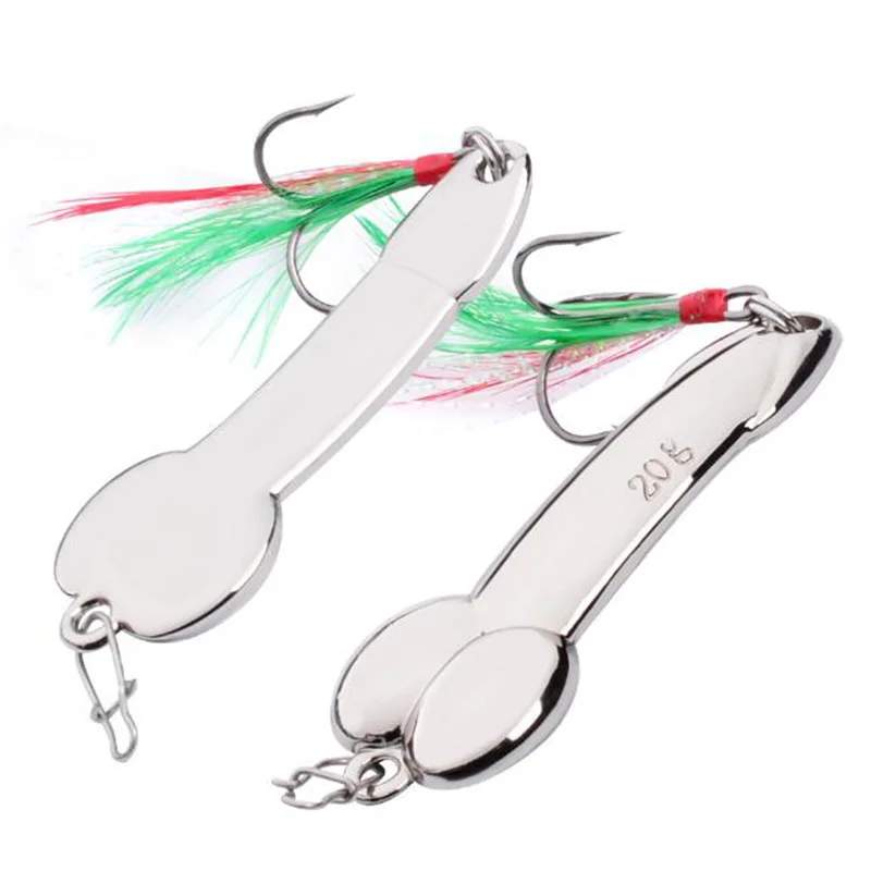 1PCS Metal Spinner DD Spoon Bait 5g 10g 15g 20g Silver Gold Fishing Lure Iscas Artificias Hard Baits Bass Pike Fishing Tackle