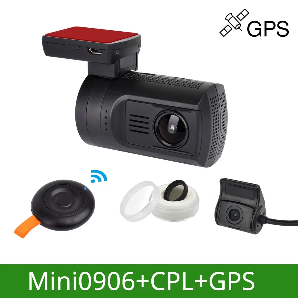Мини Автомобильный dvr камера памяти GPS Cam 0906 Новатэк 1080 P 60FPS Ultra HD цифрового видео