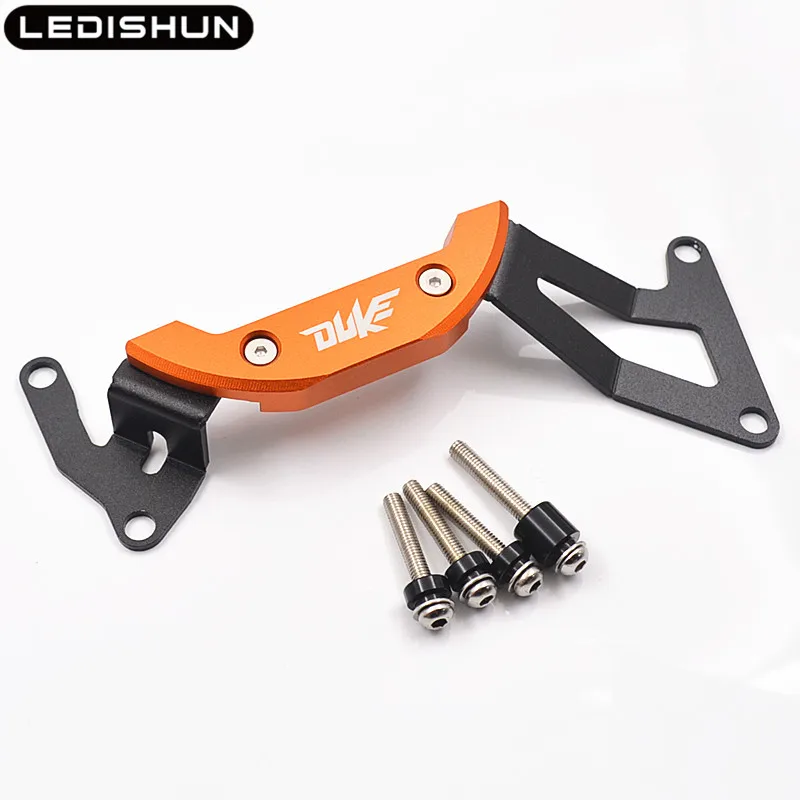 right-DUKE Orange Для KTM DUKE 250 390 RC 390 DUKE390 RC390- защита двигателя Чехол слайдер - Цвет: right-DUKE Orange