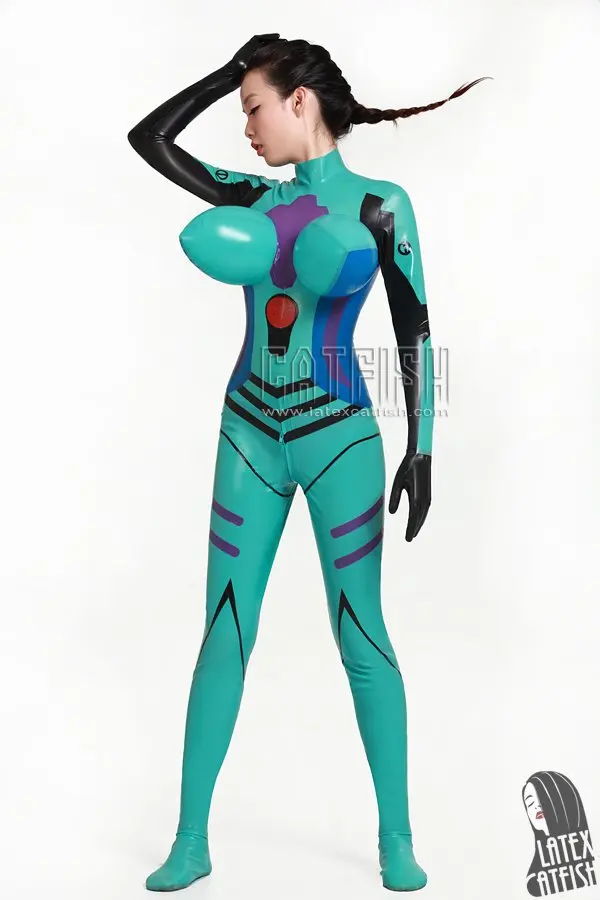 Latex catsuit for woman/ Japanese EVA cosplay CF-CANV368 | Тематическая  одежда и униформа | АлиЭкспресс