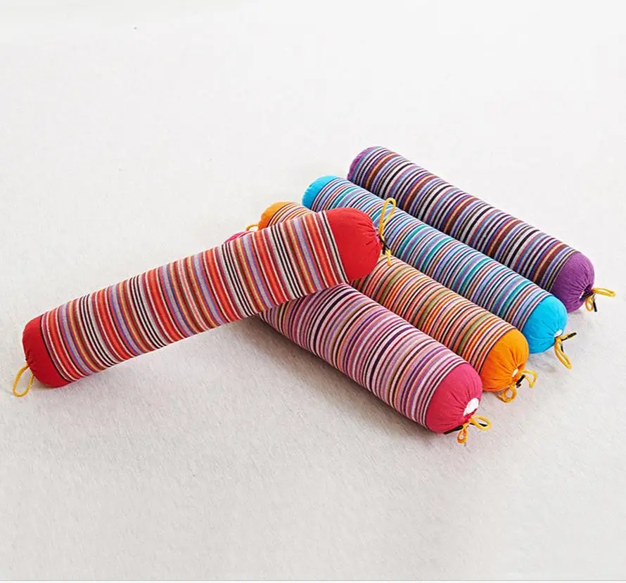 Конфетная подушка для шеи гречневая медицинского ухода цилиндр типа конфеты