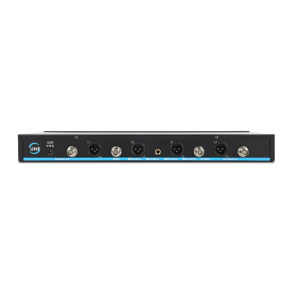 XTUGA SKM4000 PLUS профессиональная 4*100 каналов UHF Беспроводная микрофонная система