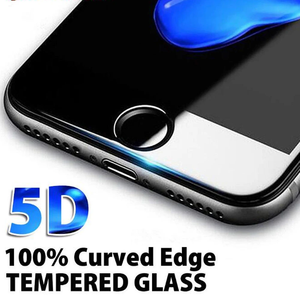 Mayround для iPhone X Ten 10 6S 7 8 Plus защита экрана 5D Geniun полное покрытие закаленное стекло