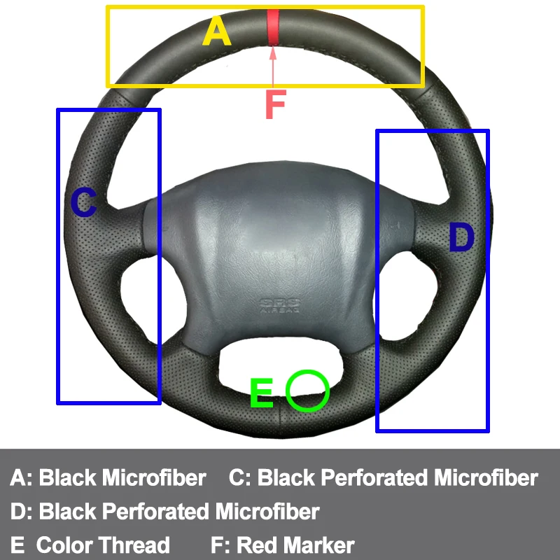Рукоятка для Hyundai Tucson 2006 2008 2009 2010 2011 2012 2013 2014|Чехлы на руль| |