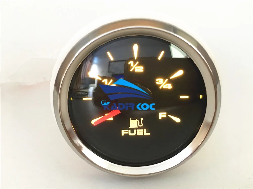 Упаковка из 1 52 мм указка уровня топлива E-F измерители уровня топлива 0-190ohm 240-33ohm водонепроницаемый датчик уровня топлива для авто лодки