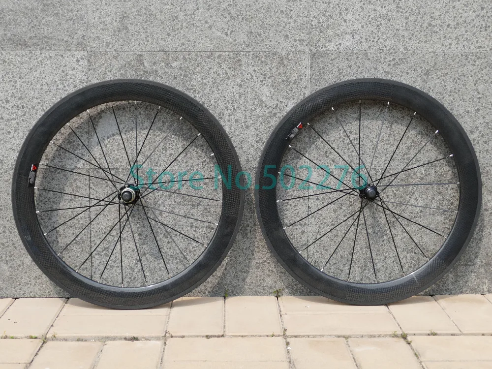 60 мм комплект трубчатых колес-3k UD углеродный матовый глянцевый шоссейный