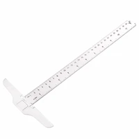 30cm12 plastic t square metric ruler cminch double side scale measuring tool