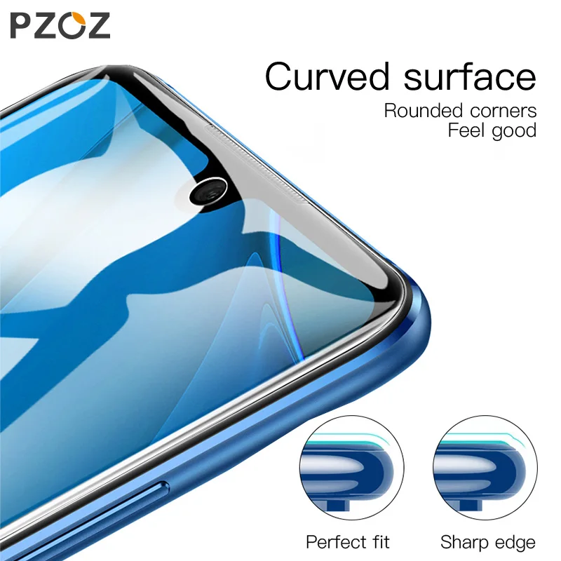 PZOZ закаленное стекло для huawei honor 8X Max 10 8 9 lite V10 V8 V9 Play 9i защита экрана телефона прозрачная 9H HD пленка