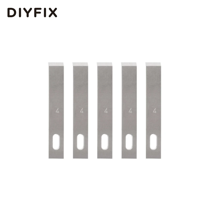 DIYFIX 5 шт. 4 # деревянные лезвия для резьбы инструменты гравировки ремесла