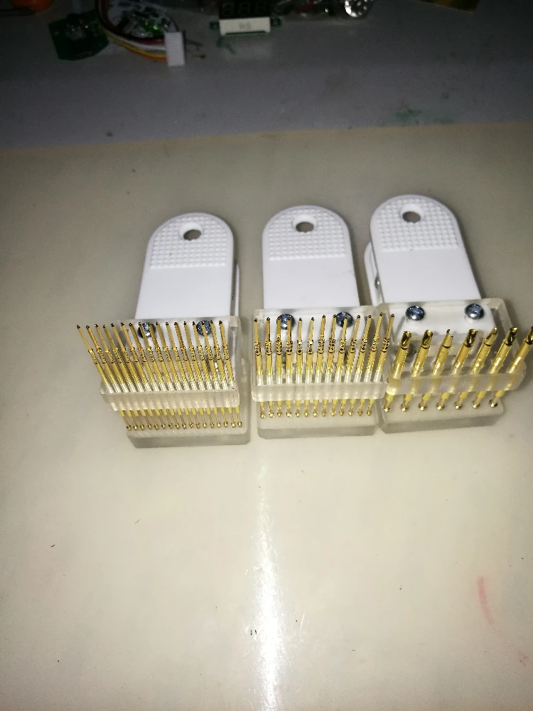 Тестовый зажим двухрядный 2,0 фитинг иглы PCB программируемый инструмент для отладки