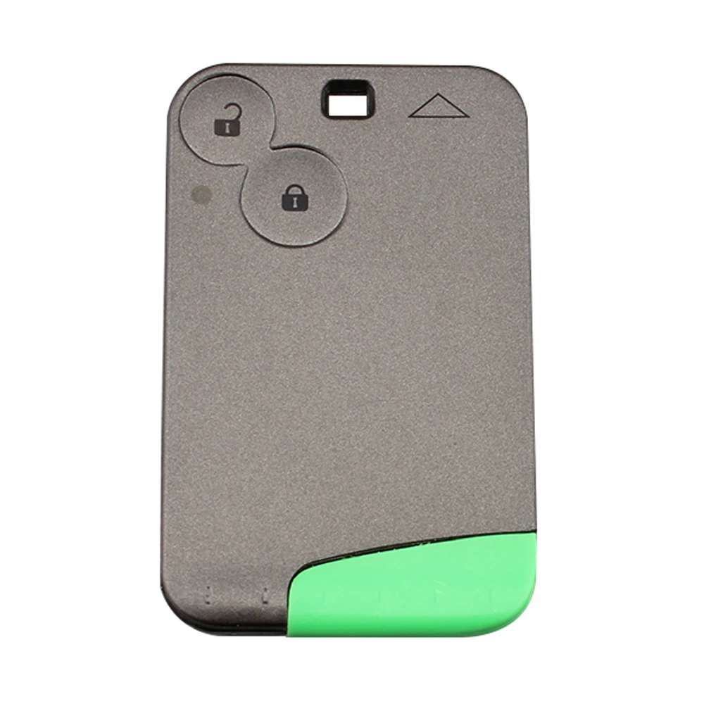 Запасной ключ KEYYOU для смарт карты без ключа дистанционный брелок с 2 кнопками Renault