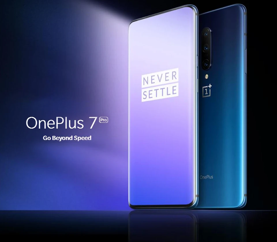 Смартфон Oneplus 7 Pro с глобальной ПЗУ, 8 ГБ ОЗУ, 256 Гб ПЗУ, Смартфон Snapdragon 855, 6,67 дюйма, 90 Гц, AMOLED дисплей, отпечаток пальца, камера 48 МП, NFC