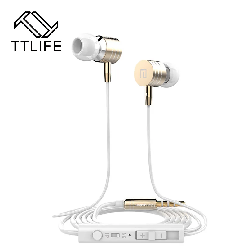 TTLIFE Спортом Бег Стерео Наушники Проводные Наушники-Вкладыши mp3 С Шумоподавлением