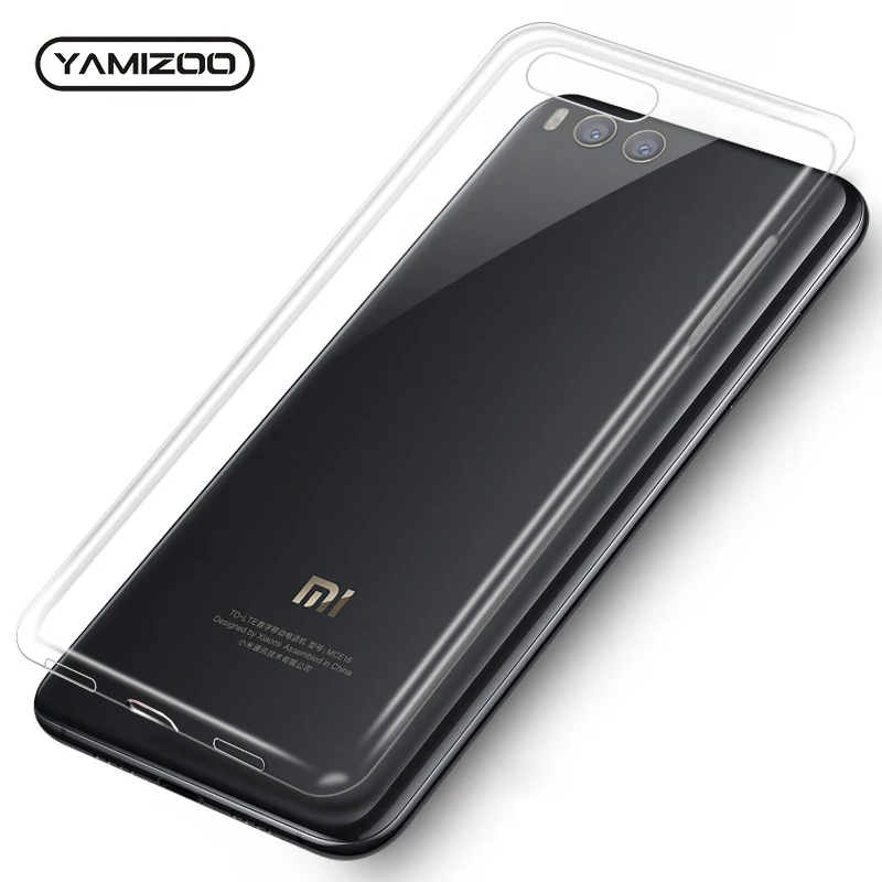 YAMIZOO Mi5 Mi5s Cover For Xiaomi Mi a1 Case Silicon Transparent Phone Cases 5 5s Note 3 Plus 5c 5x |