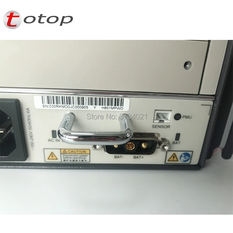 Оригинальный Huawei 2U height MA5608T GPON OLT с 1 платой управления MCUD 1G + MPWD AC Power Оптический