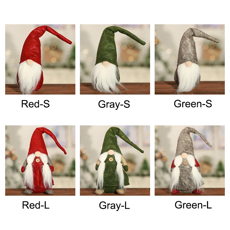 Рождественские куклы ручной работы Gnome новогодние вечерние подарки на праздник