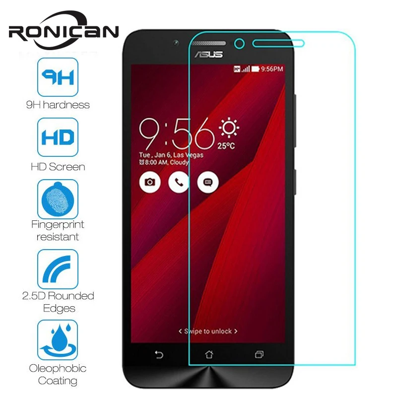 Закаленное стекло ronian премиум класса для ASUS Zenfone GO ZC500TG на Z00VD ZC 500TG Z00 VD 5,0 дюймов чехол для защиты экрана Fundas