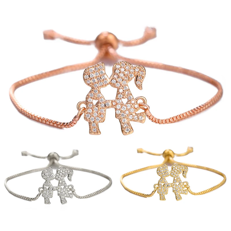 

JUYA Fashion bracelet for Women gold chain Lucky Jewelry couple bracelets jewelry BW1808-0218