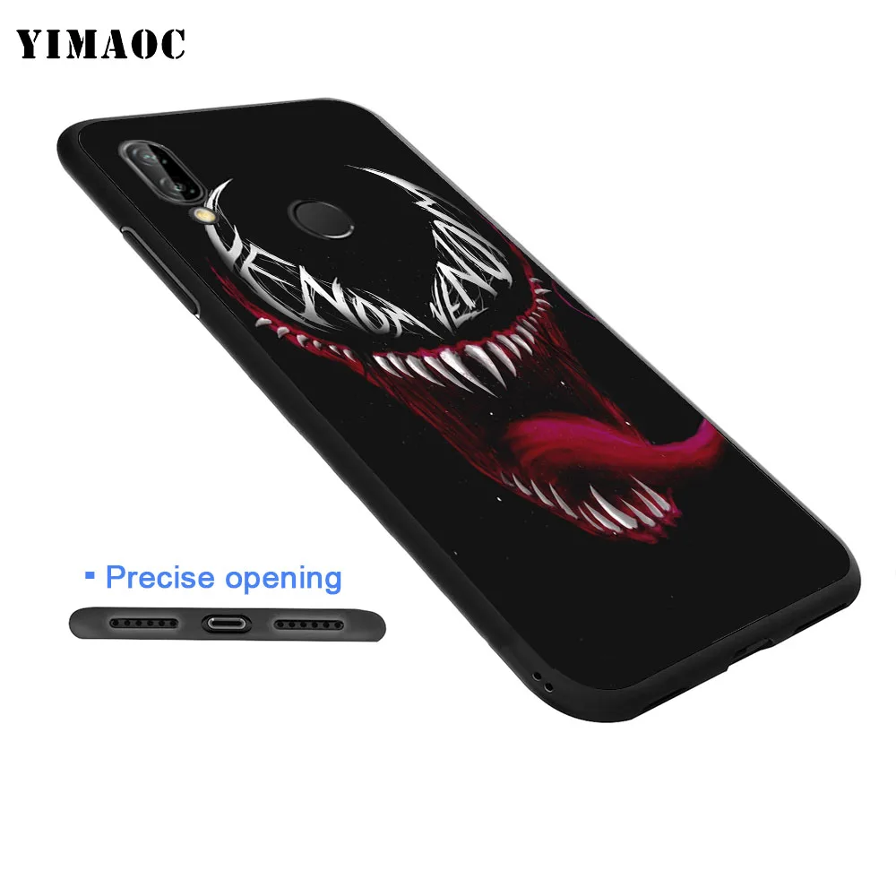 Venom comic Soft Case for Huawei P8 P9 Lite Mini P10 P20 P30 Plus Pro P Smart Z 2019 |