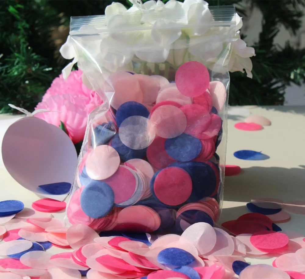 Розовая вишня ярко розовая Королевская Синяя украшение для свадьбы вечеринки