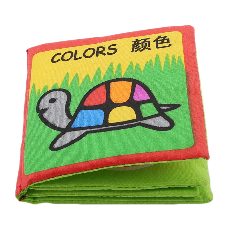 Мягкие милые детские развивающие разворачивающиеся тканевые книги веселые