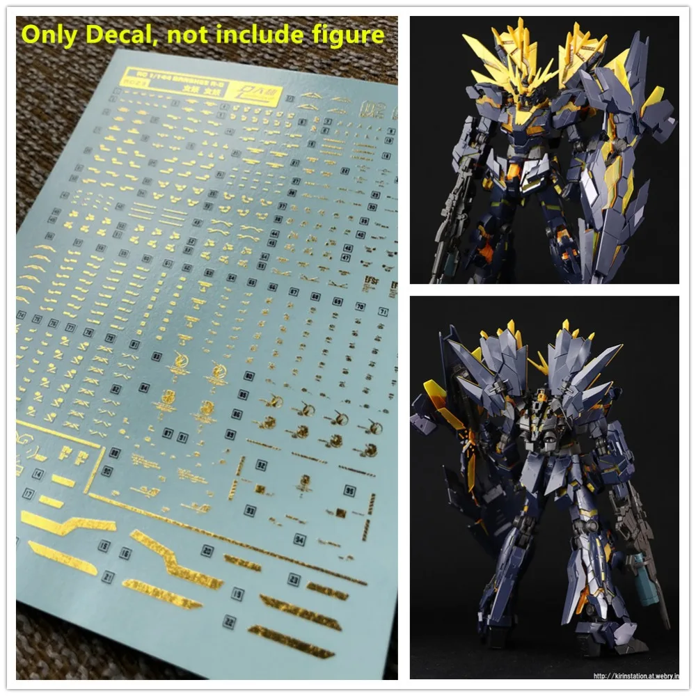 Высококачественная бронзовая водная паста D.L для RG 1/144 RX 0 Unicorn 02 Banshee RG23 DL105|Игровые