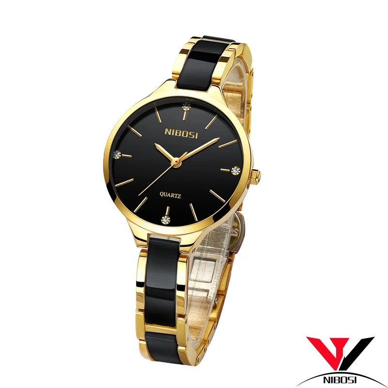 Relojes Para Mujer NIBOSI женские часы браслет наручные водонепроницаемые Модные