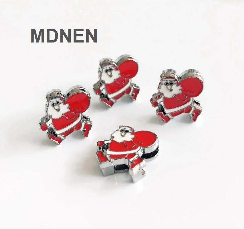 DIY accessory Alloy 8mm Santa ClausSlide Charm Bead 8MM Dog Cat Collar Wristband | Украшения и аксессуары