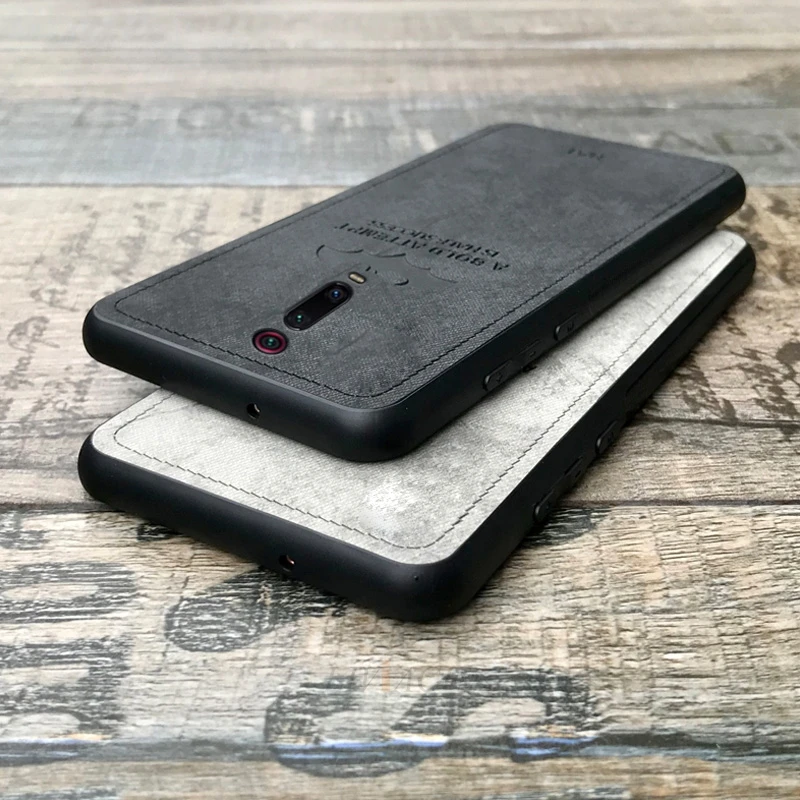 Чехлы для xiaomi redmi k20 pro 3D олень ткань противоударный чехол телефона mi 9t Ретро кожа