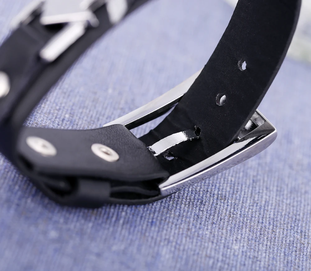 Кожаные браслеты Феи хвост для женщин черный браслет с подвесками мужчин мужские