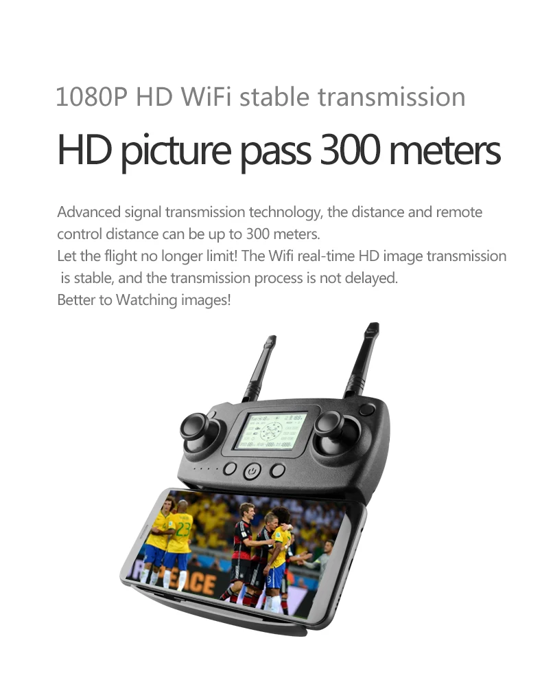 Радиоуправляемый Дрон Квадрокоптер игрушки S20W FPV 720 P/1080 P камера селфи удержание высоты авто возврат Взлет/посадка Hover Дрон gps подарок otpro
