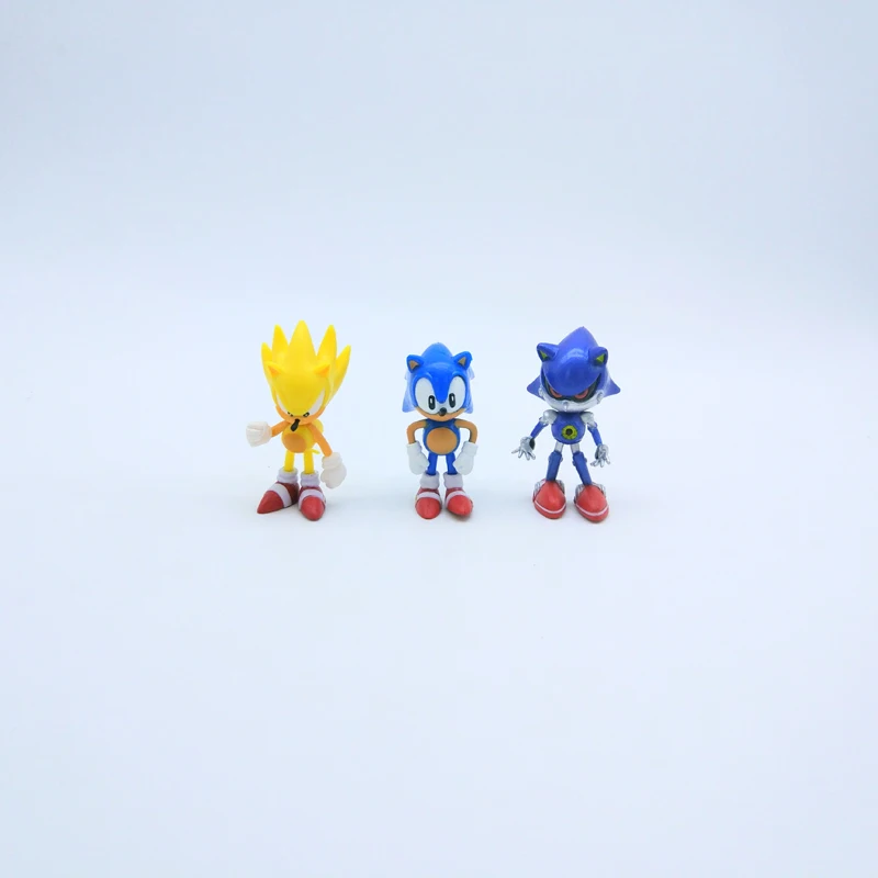 Sonic boom Редкие dr Эггман Шэдоу Knuckles хвосты Эми супер металсоник пластиковая фигурка