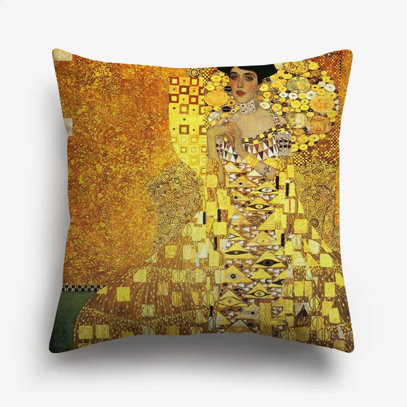 Gustav Klimt наволочки для подушки с масляным рисунком бегущая лошадь художественная