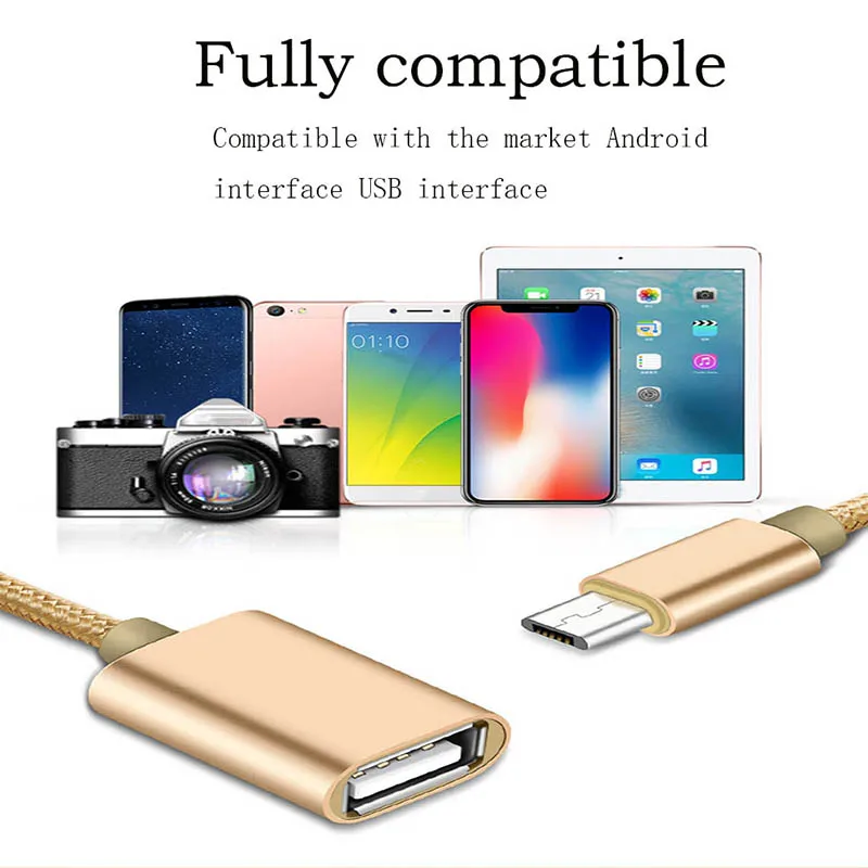 Адаптер OTG из алюминиевого сплава для Android|Переходники и адаптеры| |