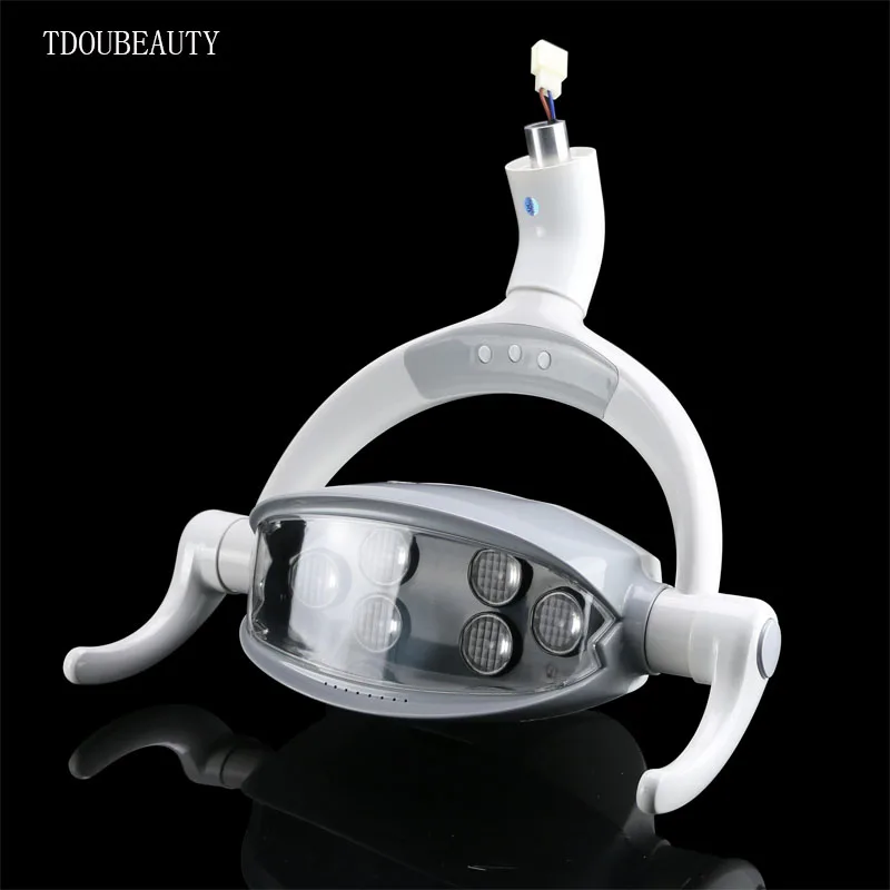 TDOUBEAUTY 12 V-24 V многофункциональный стоматологический стул Стоматологическая лампа посадки светодиодный светильник индукции желтый белый светильник