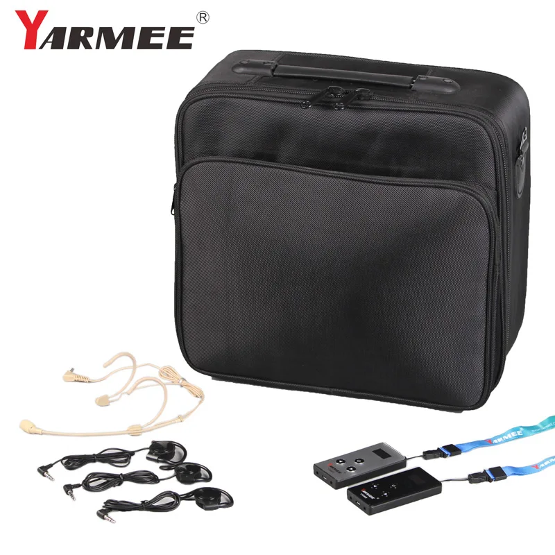 YT200 Wireless Tour Guide Audio Systems One Way Walkie Talkie -YARMEE
