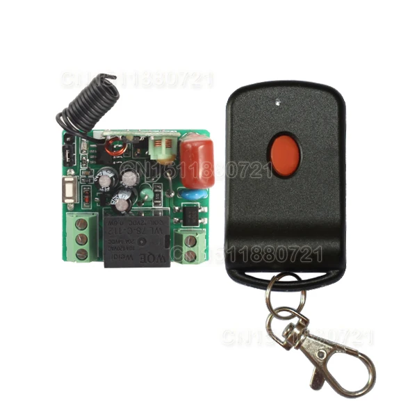 Новый AK-RK01S-220J 220 V 1CH 10A RF беспроводной пульт дистанционного управления система
