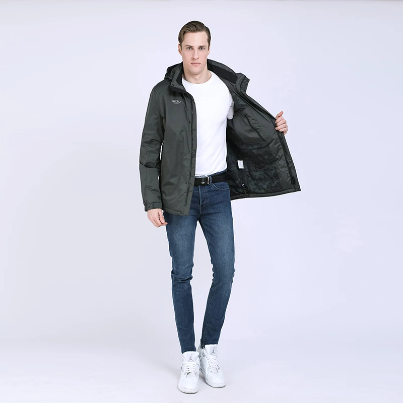 TALIFECK Новое поступление размера плюс M~ 7XL мужские водонепроницаемые повседневные модные куртки мужские демисезонные пальто мужские тонкие