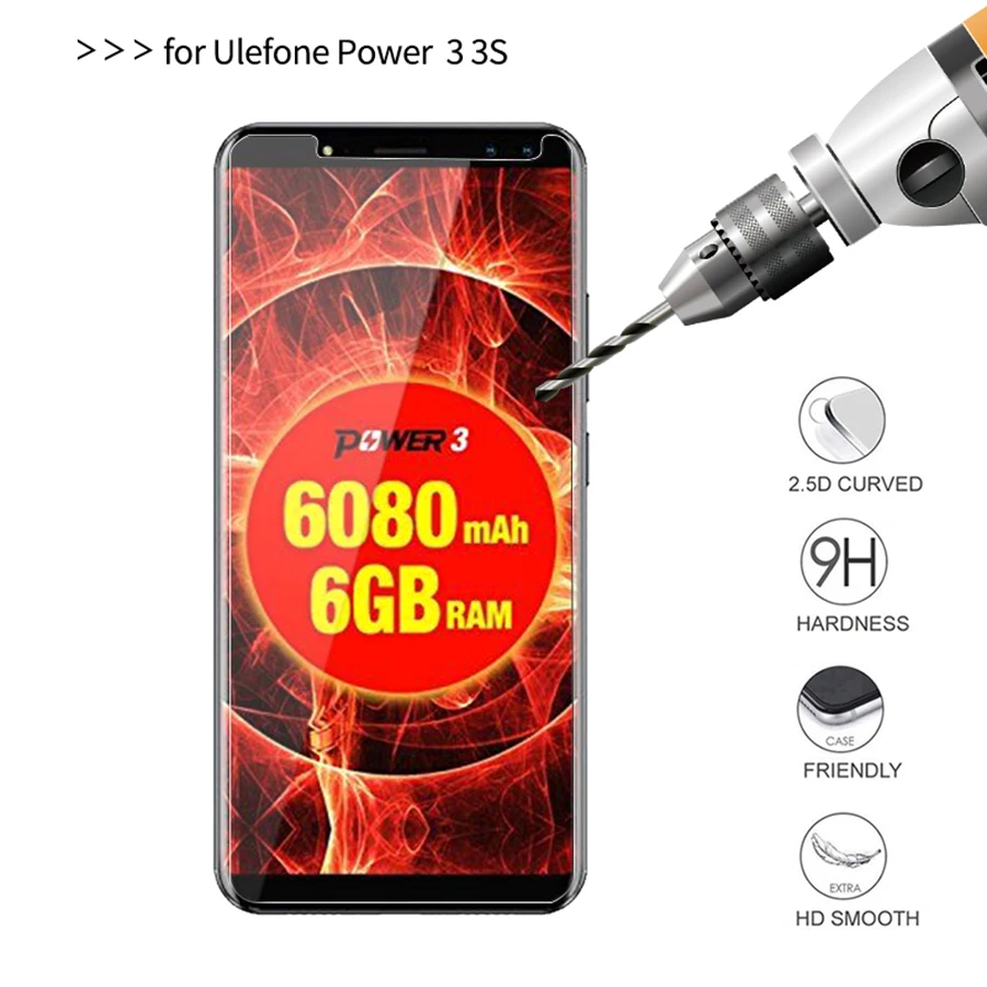 DAHABY для Ulefone Мощность 3/3 S S8/S8 Pro закаленное Стекло Экран протектор 9 H