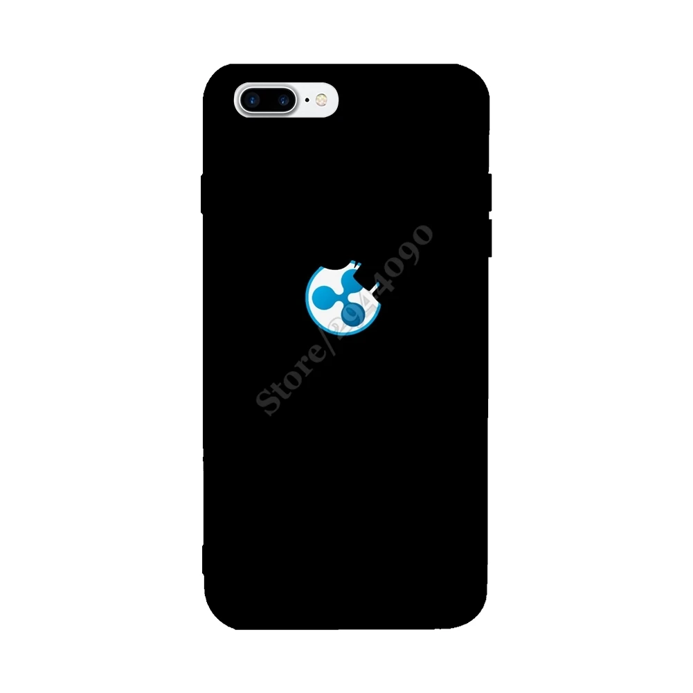 HODL Ripple XRP Logo For Iphone X Case Ultra-thin Top Soft TPU 6S 6 7 8 Plus Protective Custom Covers |
