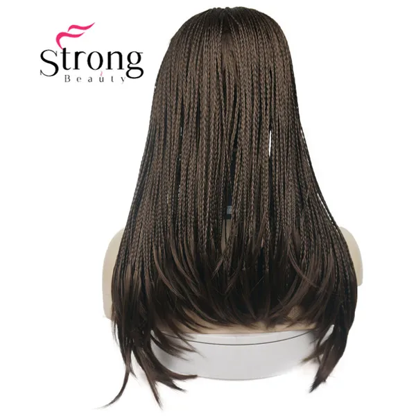 #6 StrongBeauty, длинный блонд, Плетеный, 3/4, оголовье, полный синтетический парик, коробка, косы, парик, покрытие, парики, цвет на выбор - Цвет: #6