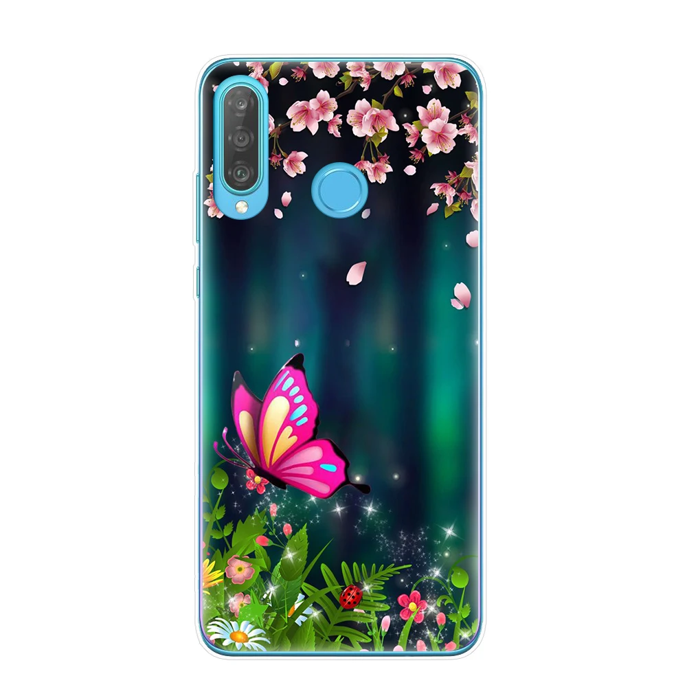Мультяшный чехол для телефона Huawei P30 P20 Lite Pro P8 P9 P10 2017 Mate 10 20 Honor 9 10i 8X 8C из ТПУ |