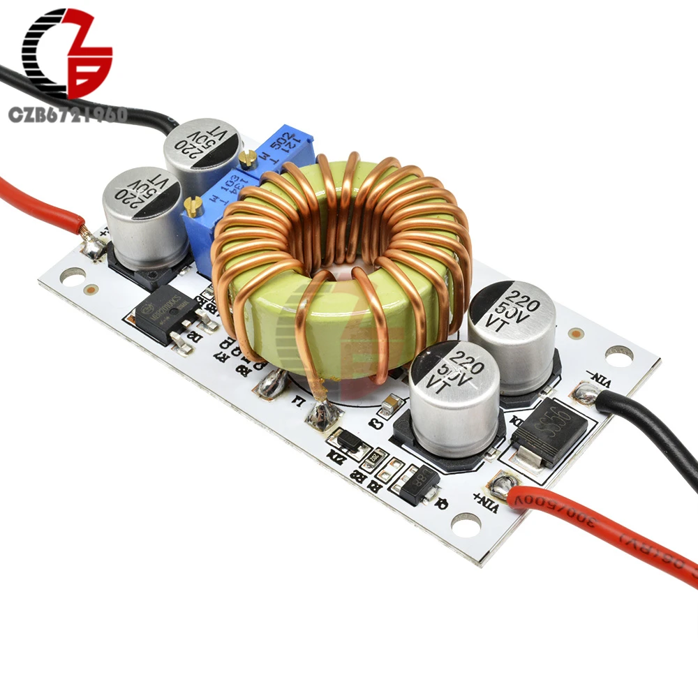 250W 10A 8 5 48V DC Step Up повышающий преобразователь постоянного тока модуля Напряжение