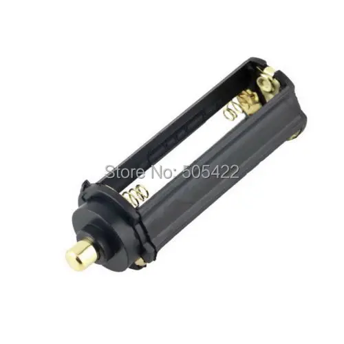 100pcs/lot 3AAA 3 AAA Battery Plastic Holder Box Case Cylindrical Type For 18650 Flashlight wholesale |