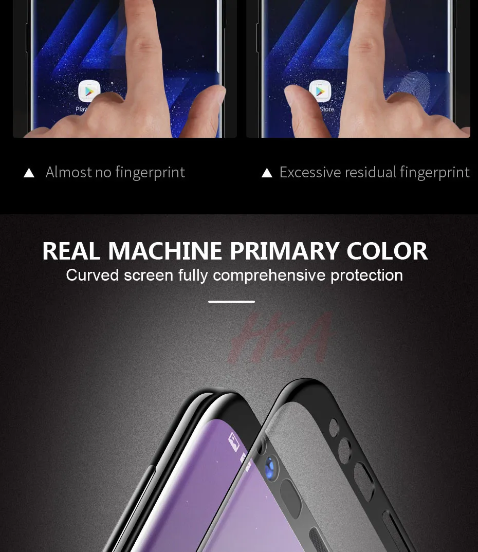6D полностью изогнутое закаленное стекло для samsung Galaxy S9 S8 Plus Note 8 9 5D Защитная пленка для экрана samsung A6 A8