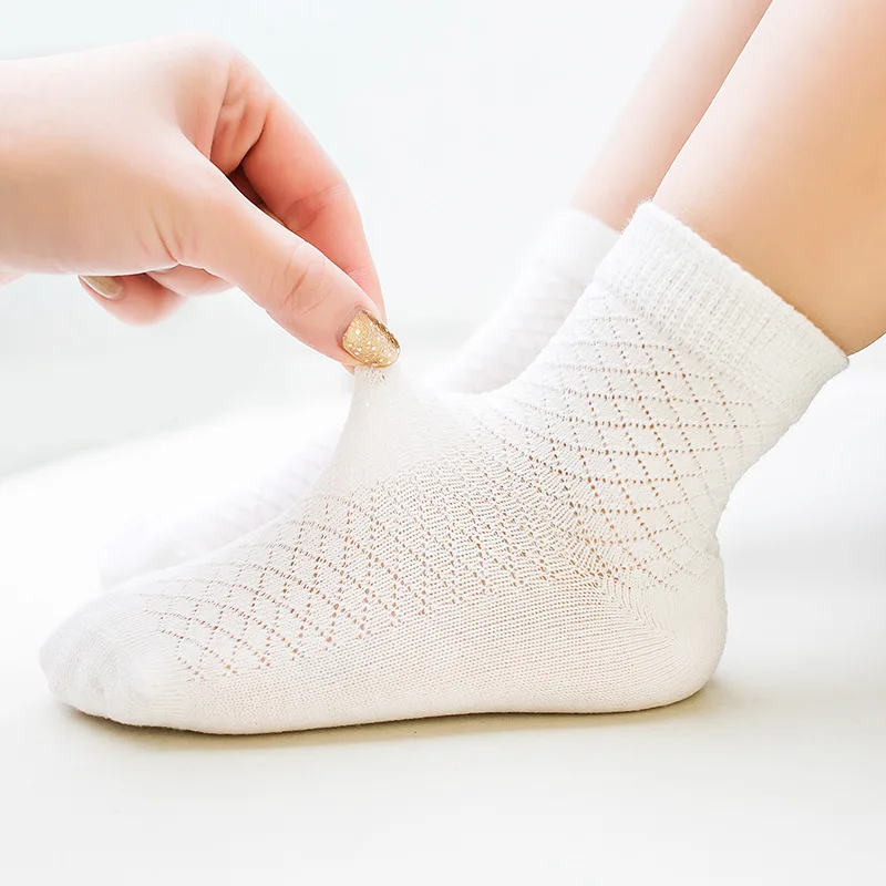 5 пар/лот Новинка лета 2019 сетчатые носки для мальчиков и девочек комплект От 0 до 12