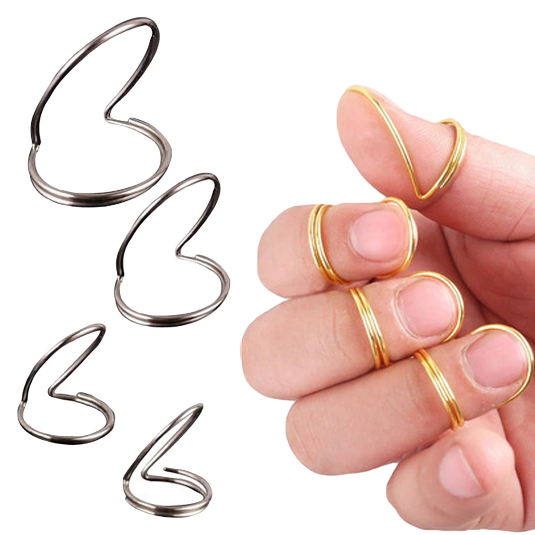 4 шт./компл. регулируемый металлический гитарный штырь с большим пальцем