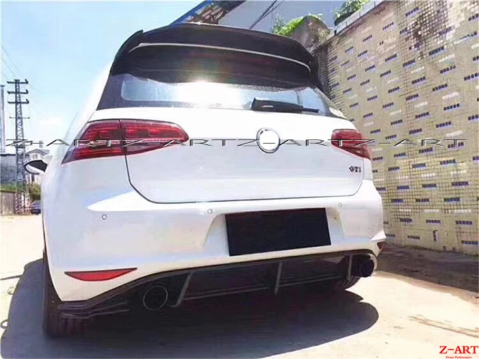 Z-ART для AP спойлер на крышу 2014-2106 Golf 7 GTI R-LINE задний из углеродного волокна R