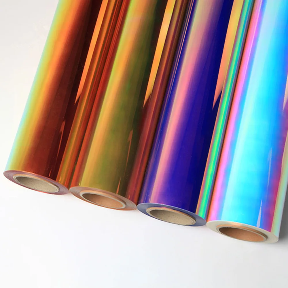 50 см * Neo хром 4 вида цветов на выбор теплопередача Винил HTV футболка Железный На