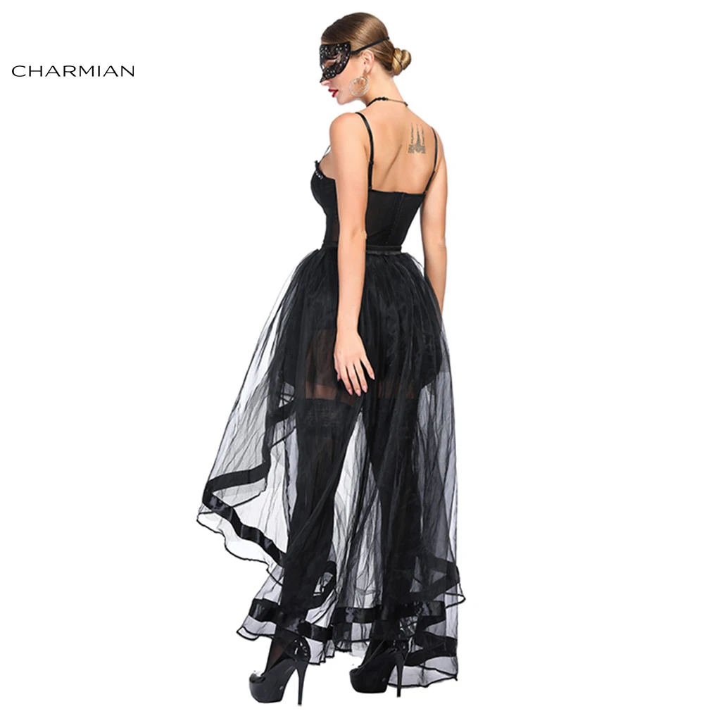 Charmian женский сексуальный черный из прозрачной ткани сетчатый цветочный